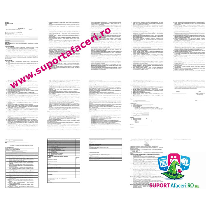 Fișa postului Consilier culte – model editabil DOC