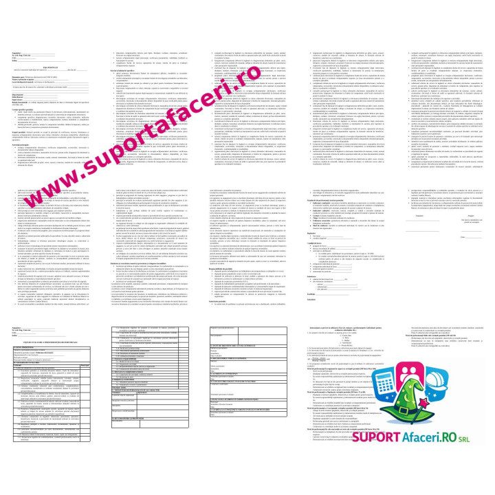 Fișa postului Tehnician electronică – model editabil DOC