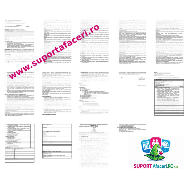Fișa postului Tehnician agronom - cercetare – model editabil DOC