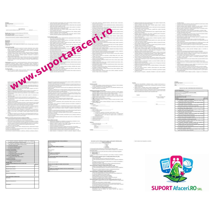 Fișa postului Recepționer contractări-achiziții – model editabil DOC
