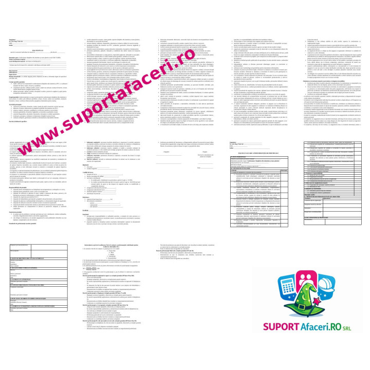Fișa postului Confecționer tâmplărie din aluminiu și mase plastice – model editabil DOC