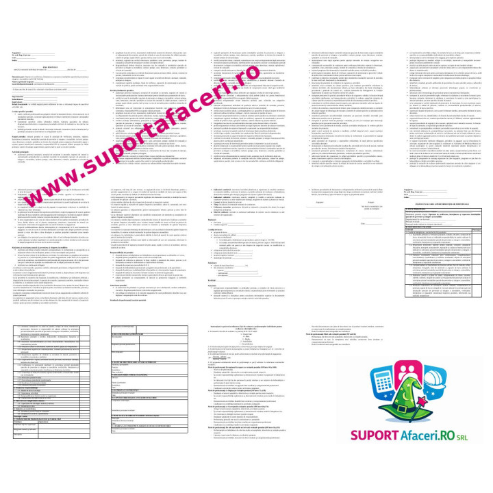 Fișa postului Operator in verificarea, întreținerea și repararea instalațiilor speciale de prevenire și stingere a incendiilor – model editabil DOC
