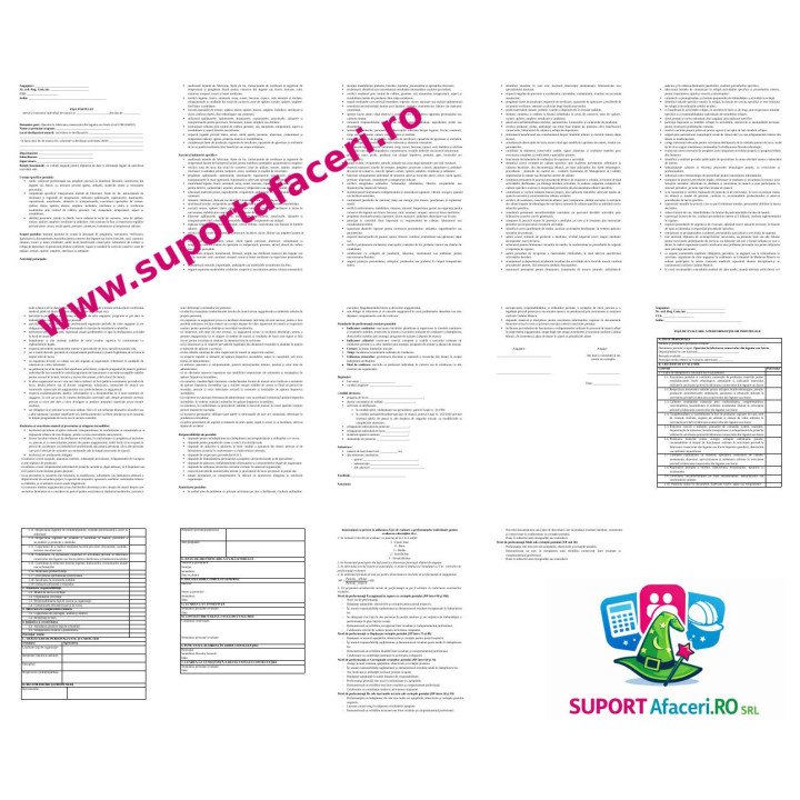 Fișa postului Operator la fabricarea conservelor din legume sau fructe – model editabil DOC