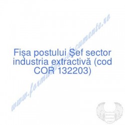 Şef sector industria...