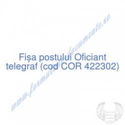 Oficiant telegraf (cod COR...