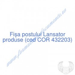 Lansator produse (cod COR...