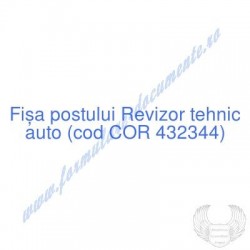 Revizor tehnic auto (cod...