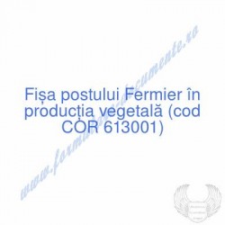 Fermier în producţia...