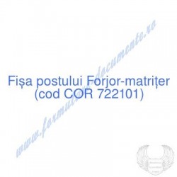 Forjor-matriţer (cod COR...