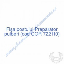 Preparator pulberi (cod COR...