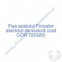 Finisator electrozi de...