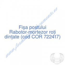 Rabotor-mortezor roţi...