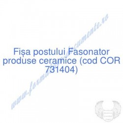 Fasonator produse ceramice...