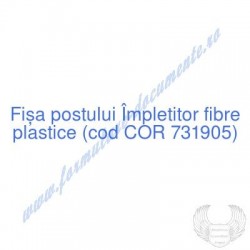 Împletitor fibre plastice...