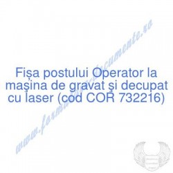 Operator la maşina de...