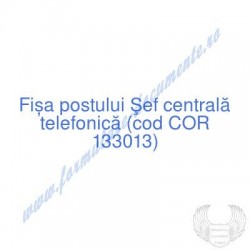 Şef centrală telefonică...