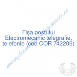 Electromecanic telegrafie,...