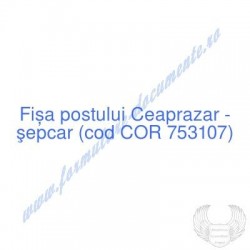 Ceaprazar - şepcar (cod COR...