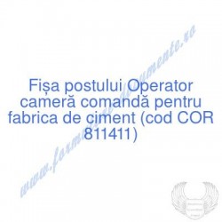 Operator cameră comandă...