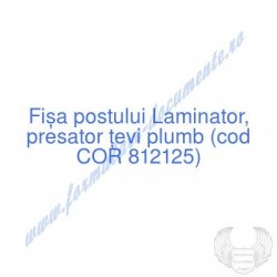 Laminator, presator ţevi...