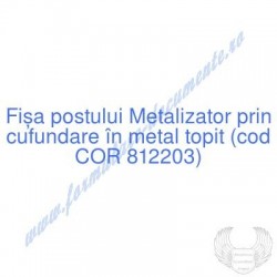 Metalizator prin cufundare...