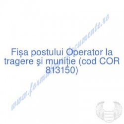 Operator la tragere şi...