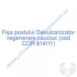 Devulcanizator regenerare...