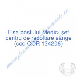 Medic- şef centru de...