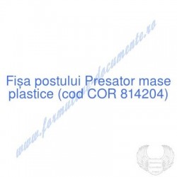 Presator mase plastice (cod...