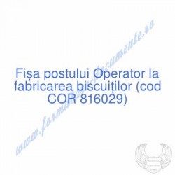 Operator la fabricarea...