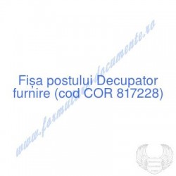 Decupator furnire (cod COR...