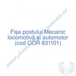 Mecanic locomotivă şi...