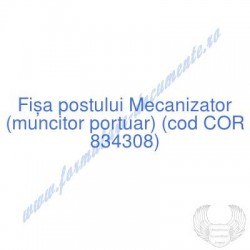 Mecanizator (muncitor...