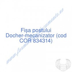 Docher-mecanizator (cod COR...