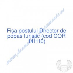 Director de popas turistic...