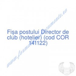 Director de club (hotelier)...