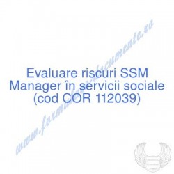 Manager în servicii sociale...