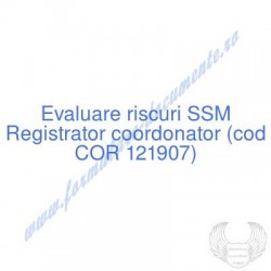 Registrator coordonator...