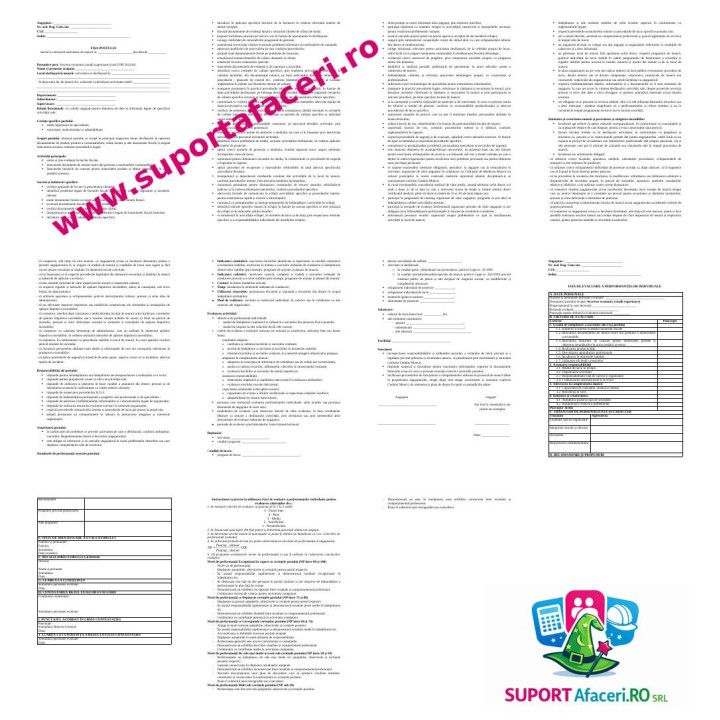 Fișa postului Secretar economic (studii superioare) – model editabil DOC