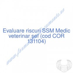 Medic veterinar şef (cod...