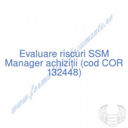 Manager achiziţii (cod COR...