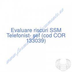 Telefonist- şef (cod COR...