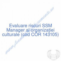 Manager al organizaţiei...