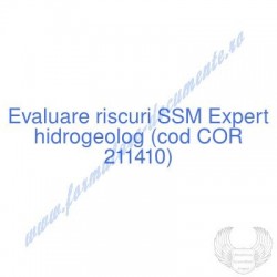 Expert hidrogeolog (cod COR...