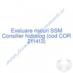 Consilier hidrolog (cod COR...