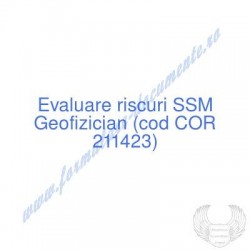 Geofizician (cod COR...