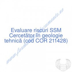 Cercetător în geologie...