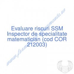 Inspector de specialitate...