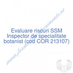 Inspector de specialitate...