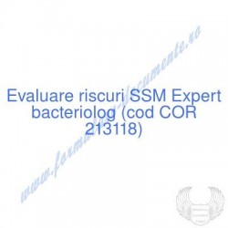 Expert bacteriolog (cod COR...